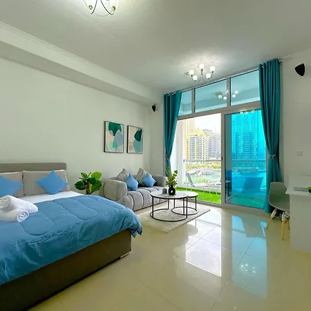 Lxury Brand New Studio W/ Balcony And Marina View-3