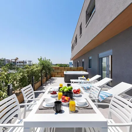Rhodes Skyline Suite With Out Door Jacuzzi Sea View A2-3