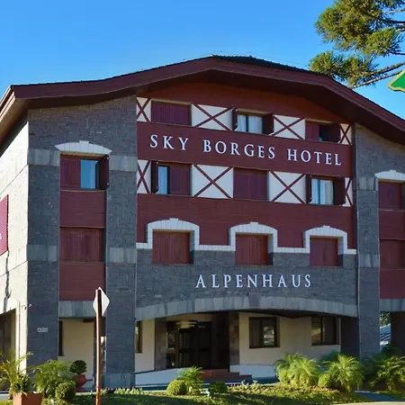 Sky Borges Hotel - Flats De Luxo No Centro De Gramado - Rs-3