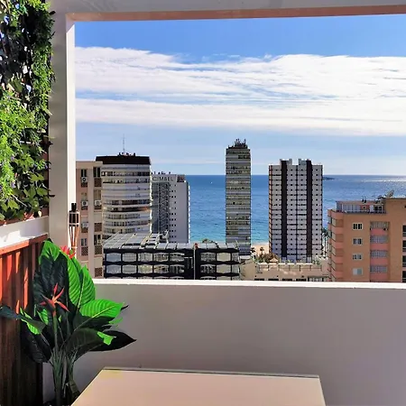 Penthouse Cervantes Sea View Levante Beach-3