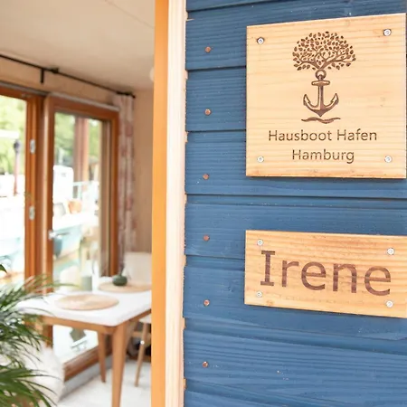 Tiny-Hausboot Irene Mit Kamin Und Dachterrassenlounge-3