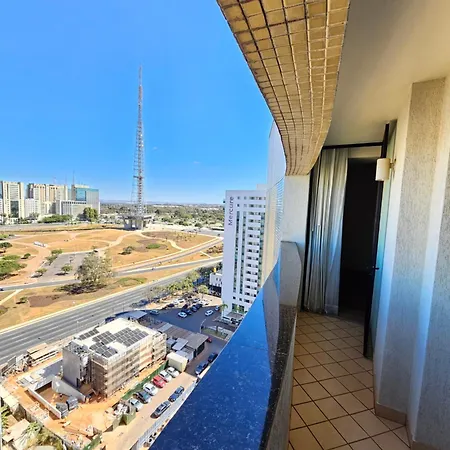 Flat Lets Idea Brasilia Hotel Com Limpeza Diaria Gratis, Ao Lado Da Esplanada Dos Ministerios E Do Estadio Mane Garrincha, Com Wi-Fi, Piscina, Academia, Sauna By Rei Dos Flats-2