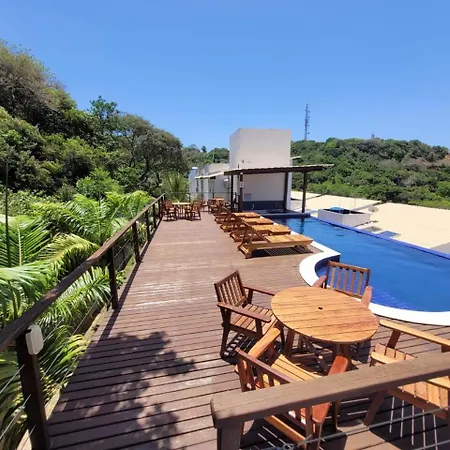 Flat Mare 3 - 2Da Praia Condominio Com Piscina, Morro De Sao Paulo-2
