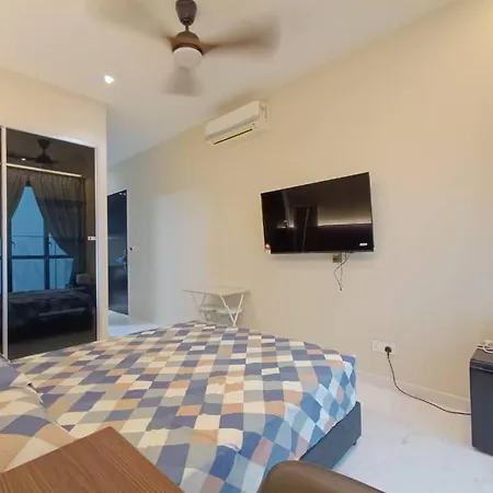 Johor Bahru City Centre Sky88 Studio Designer Deco Apartment Near Ciq Exclusive 4 Units In A Level Only-3