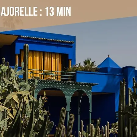 Charmante Villa Avec Piscine Privee A 10 Min Du Centre De Marrakech - Famille Uniquement-3