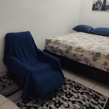 Apartamento 1 No Tremembe Quarto Cozinha Banheiro-3