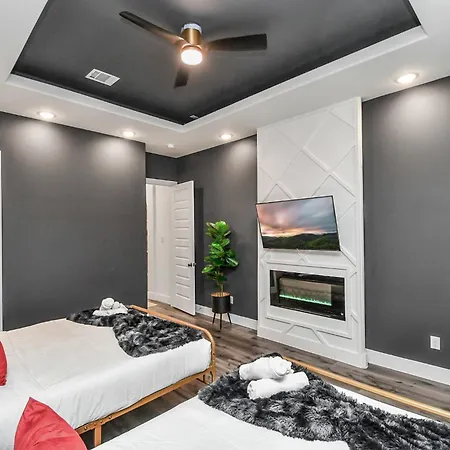 Mount Melanin Spacious 4Bd Home Sleeps 17 - Near Nrg Stadium-3