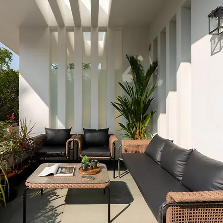 La Dora By The Blue Kite -3Bhk Contemporary Villas With Pvt Pool, 5 Mins Walk To Vagator Beach-Caretaker, Kitchen & Garden-3