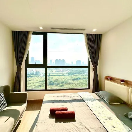 Delux Two Bedroom Apartment In Vinhomes Green Bay Near Wj Marriott Hotel-2