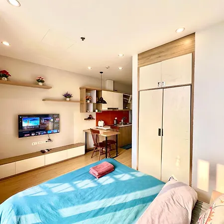 Beauty Studio Apt In Vinhomes Green Bay Near Keangnam And My Dinh-3