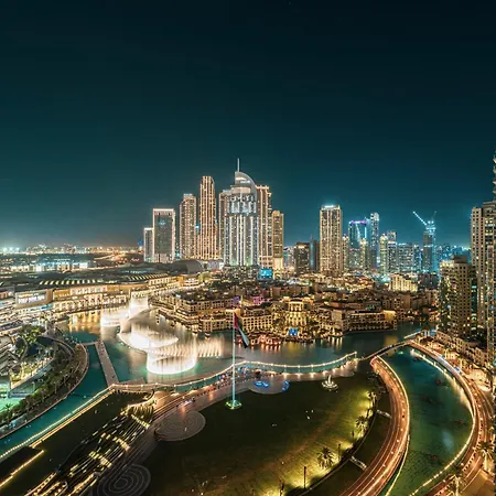 Luxury 2Br Burj View Private Hot Tub Walk To Dubaimall-2