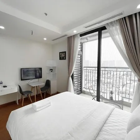 Studio Nice View In Vinhomes Green Bay, 25' To Airport-3
