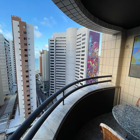 Lindo Flat Proximo A Beira Mar De Meireles Fortaleza-2