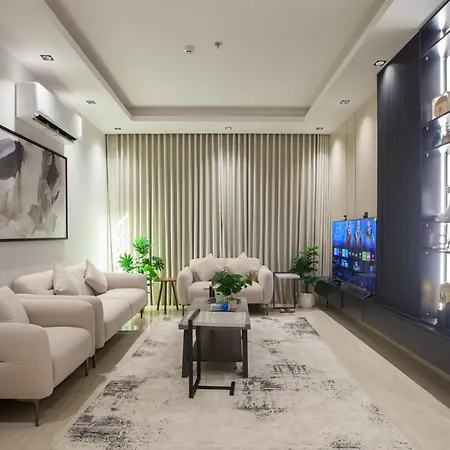 Darent Luxurious Two-Bedroom Apartment Compound Al Malqa District-2