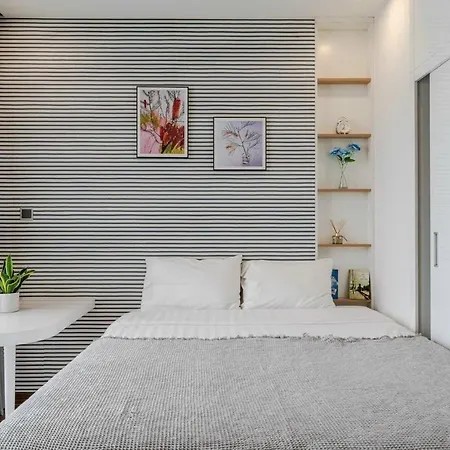 Delux Studio Near Marriott, Grand Plaza Hotel In City Centre, 25' To Airport-3