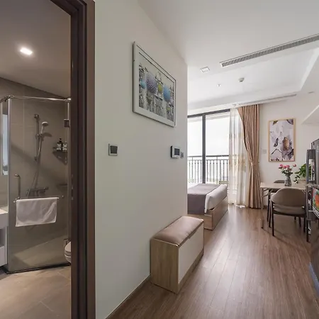 Delux Studio Near Keangnam And Grand Plaza With Gym Swimming Pools-3