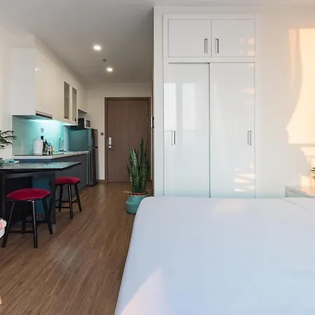 Delux Studio Near Marriott Hotel And My Dinh Stadium-3