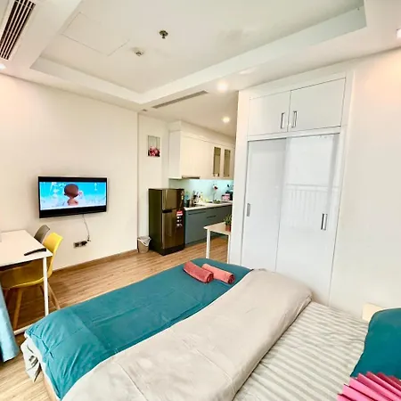Getaway Studio Apartment In Luxury Vinhomes Complex-2