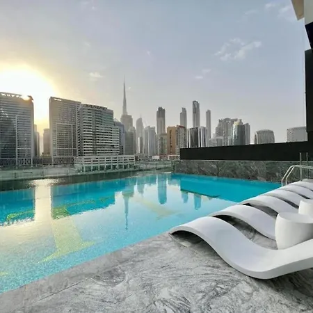 Havn - Studio In Business Bay, Burj Khalifa View-2