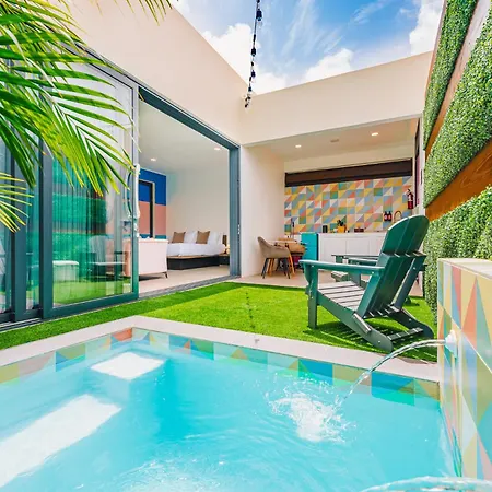 Privada Stays - Lofts With Private Pool And Oasis, Near Eagle Beach-2