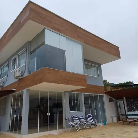 Casa Em Angra Com 4 Quartos, Churrasqueira, Piscina, Sinuca E Quadra Privativa-2