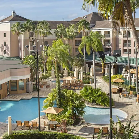 Courtyard, Lake Buena Vista, Orlando Marriott Village Complimentary Shuttle To Disney-2