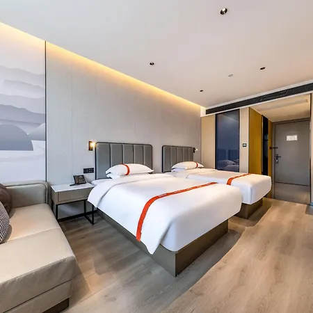 Greentree Eastern Beijing Happy Valley Wangsiying Shuanghe Subway Station Hotel-2