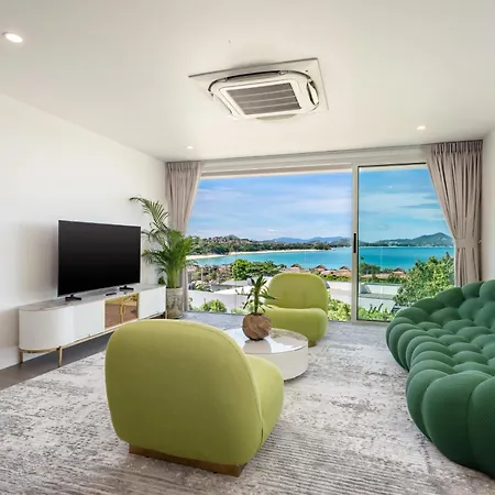 Villa Orise - 3 Min Walk To Chaweng Beach Samui, Sea View With Infinity Pool & Gym-3