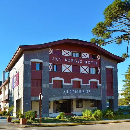 Sky Borges Hotel - Flats De Luxo No Centro De Gramado - Rs-2