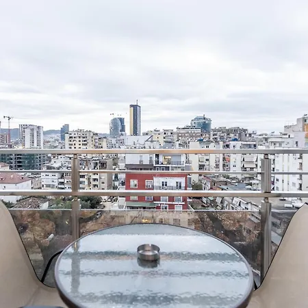 Mt 1Br Skyline View - Central Tirana-3