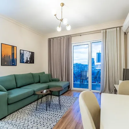 Mt 1Br Skyline View - Central Tirana-2