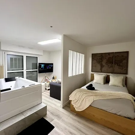 Appartement Avec Jacuzzi Proche Du Centre-2