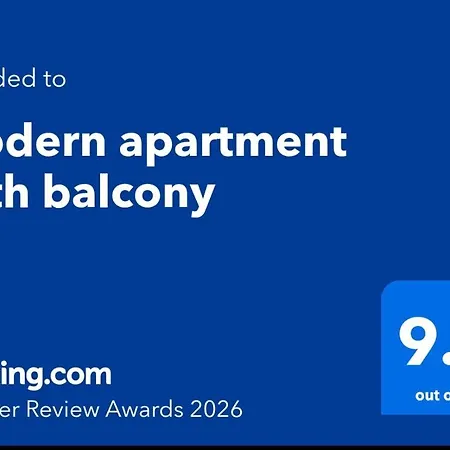 Modern Apartment With Balcony-2
