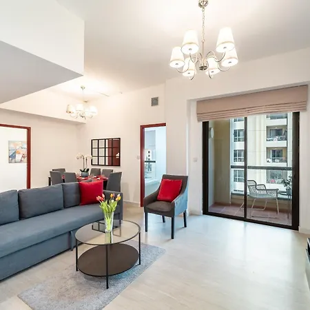 Prime Spacious 5 Plus 1 Bedroom Apt On Jbr Beach Near Metro ,Walk To The Mall, Dining & Entertainment - By Sunkissed Holiday Homes-2