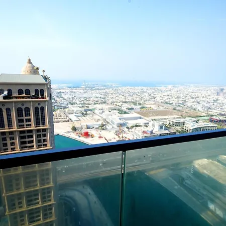 Skyline & Islands View 3Br Luxe Top Floor Noura Tower Business Bay-2