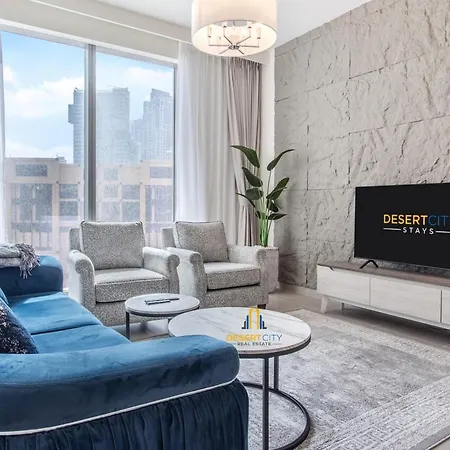 Premium 2Br Downtown Dubai Near Burj & Dubai Mall Hosted By Desert City Stays-2