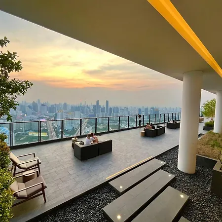 Rama 9 - Private Duplex - Fully Equipped - Sky Pool - Gym - 24Hrs Mart-3