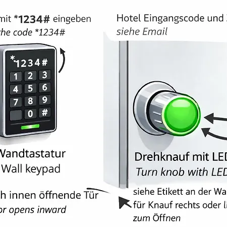 Pionier Hotel Hamburg Wandsbek Self Check-In-2