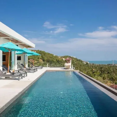 Villa Danisa 4Br Panoramic Ocean View With Infinity Pool & Private Gym-3