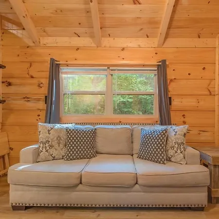 Peggers Cabin Luxury Rustic Tiny Cabin Spa-2