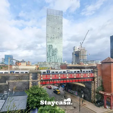 Luxury Deansgate Apt Canal View & Free Parking-2