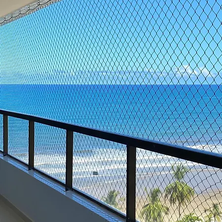 Na Beira Da Praia - Conforto E Vista Privilegiada Do 10º Andar!-3