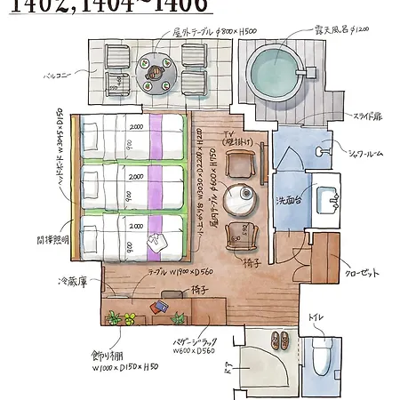 Hotel Sansui Naha Ryukyu Onsen Naminoue-No-Yu-2