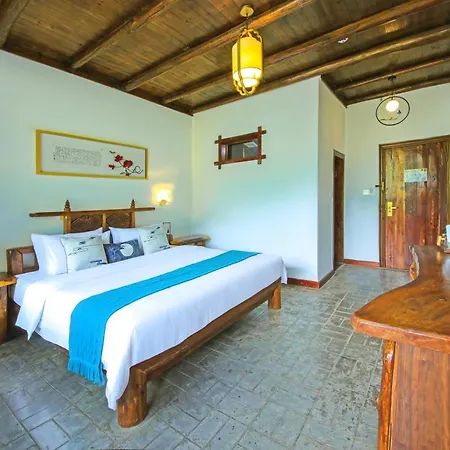 阳朔赴山海翠影楼酒店遇龙河景区店yangshuo Scenic Mountain Retreat-2