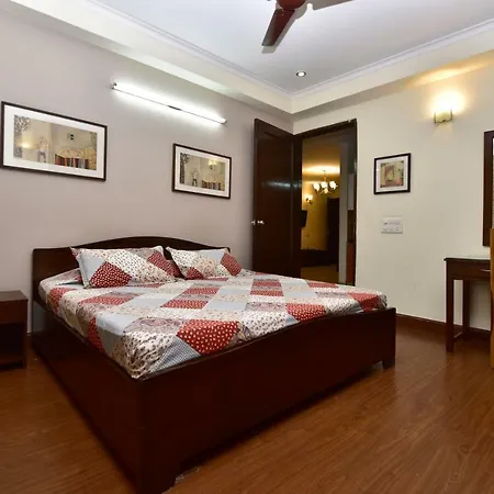 2Bhk Comfortable Furnished Serviced Apartments In Hauz Khas - Woodpecker Apartments-3