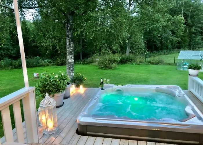 Holiday Home With Jacuzzi & Sauna Rimbo