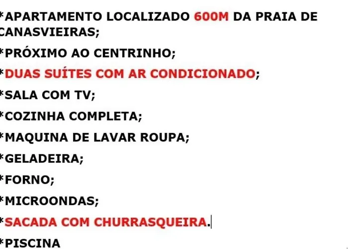 Apartamento 205 , Canasvieiras Florianopolis