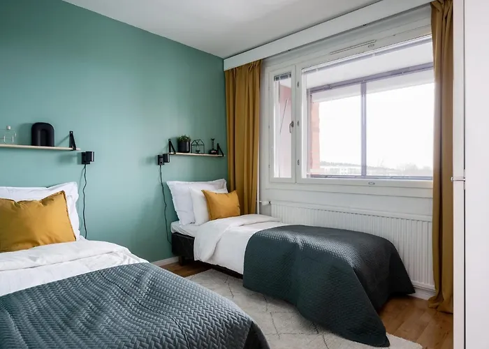 2 Bedroom Apartment With Free Parking And Airconditioning Kuopio