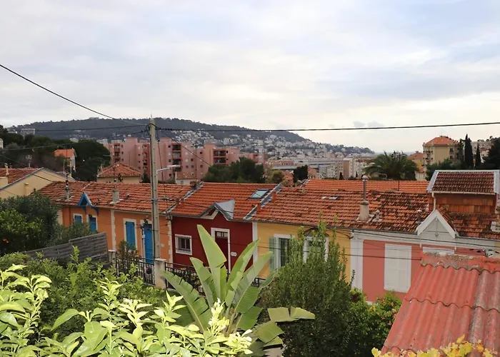 Maison Nicoise Au Calme Vue Mer Nice