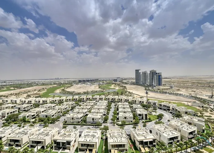 Prime 1Br At Carson B Damac Hills Dubailand By Deluxe Holiday Homes